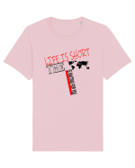 Life is short Tricou mânecă scurtă Unisex Rocker