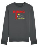 Hiking Is The Answer Bluză mânecă lungă Unisex Rise