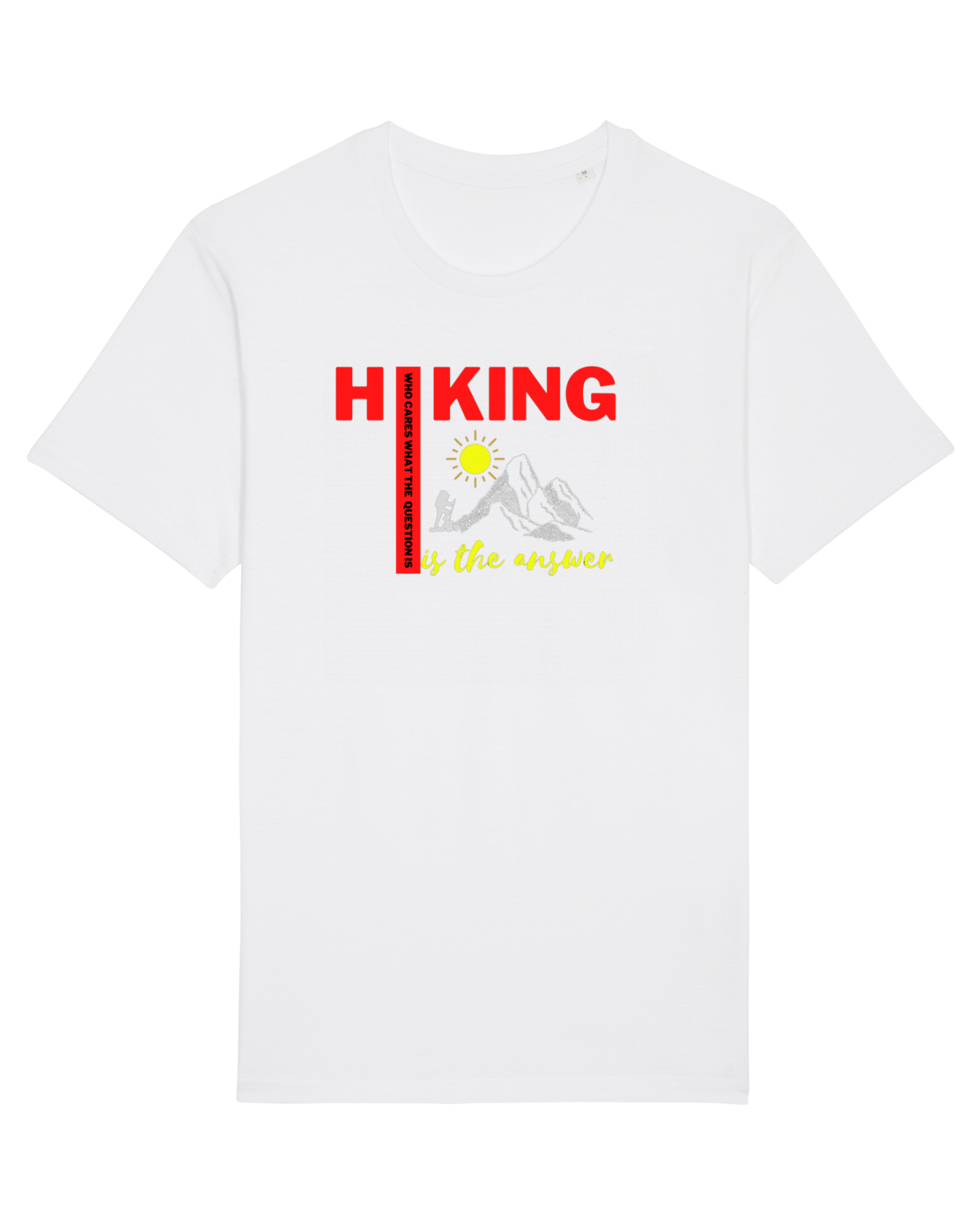 Tricou mânecă scurtă Unisex Rocker White