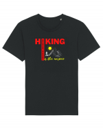 Hiking Is The Answer Tricou mânecă scurtă Unisex Rocker