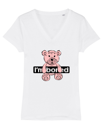 Bored Teddy White