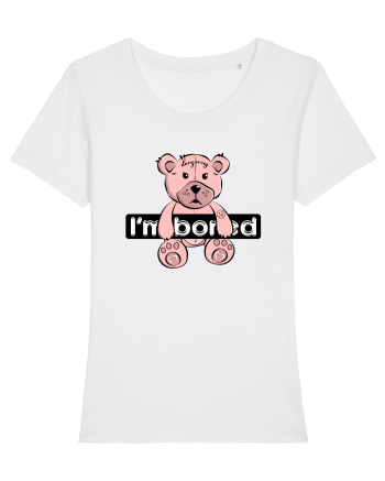Bored Teddy White