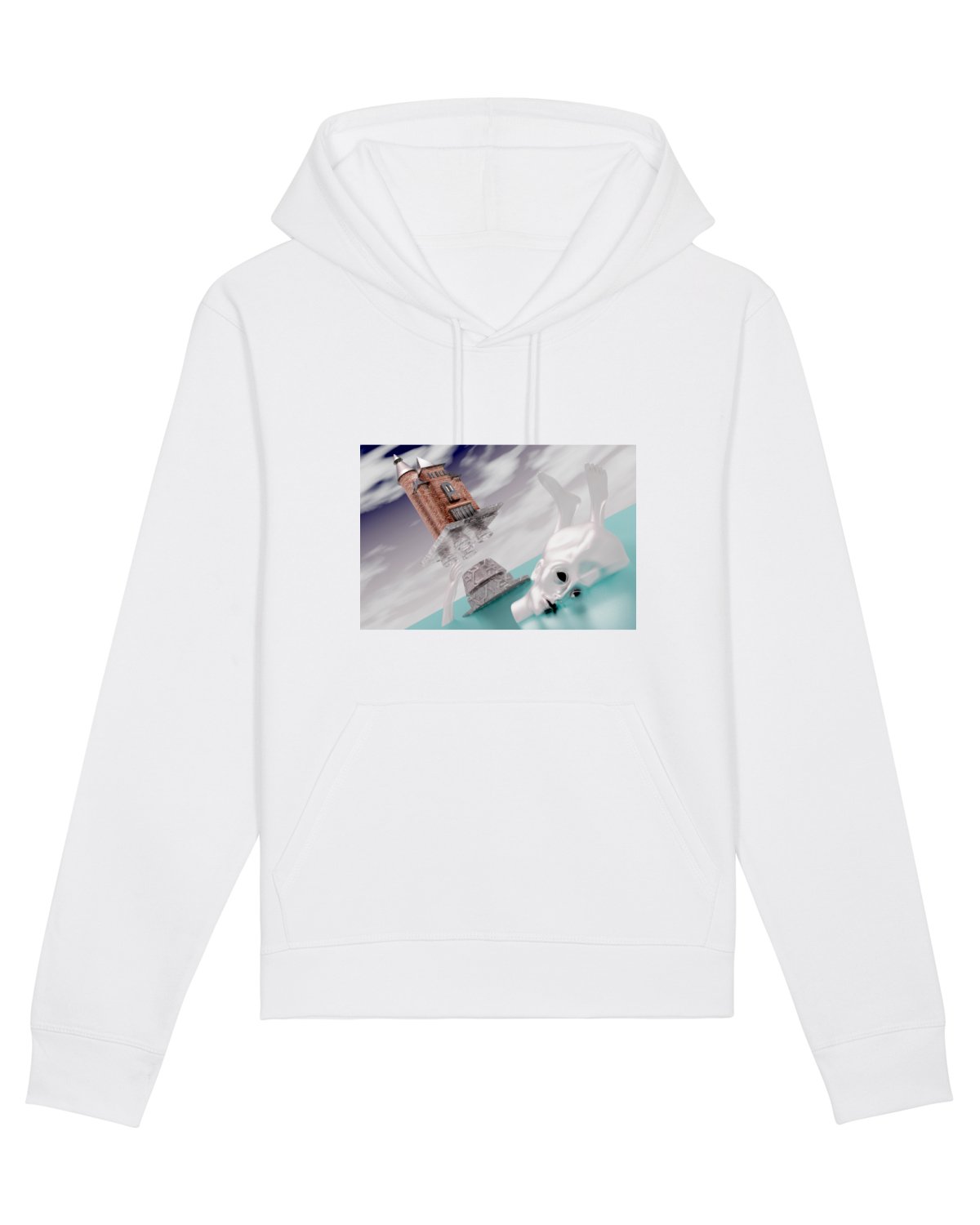 Hanorac Unisex Drummer White