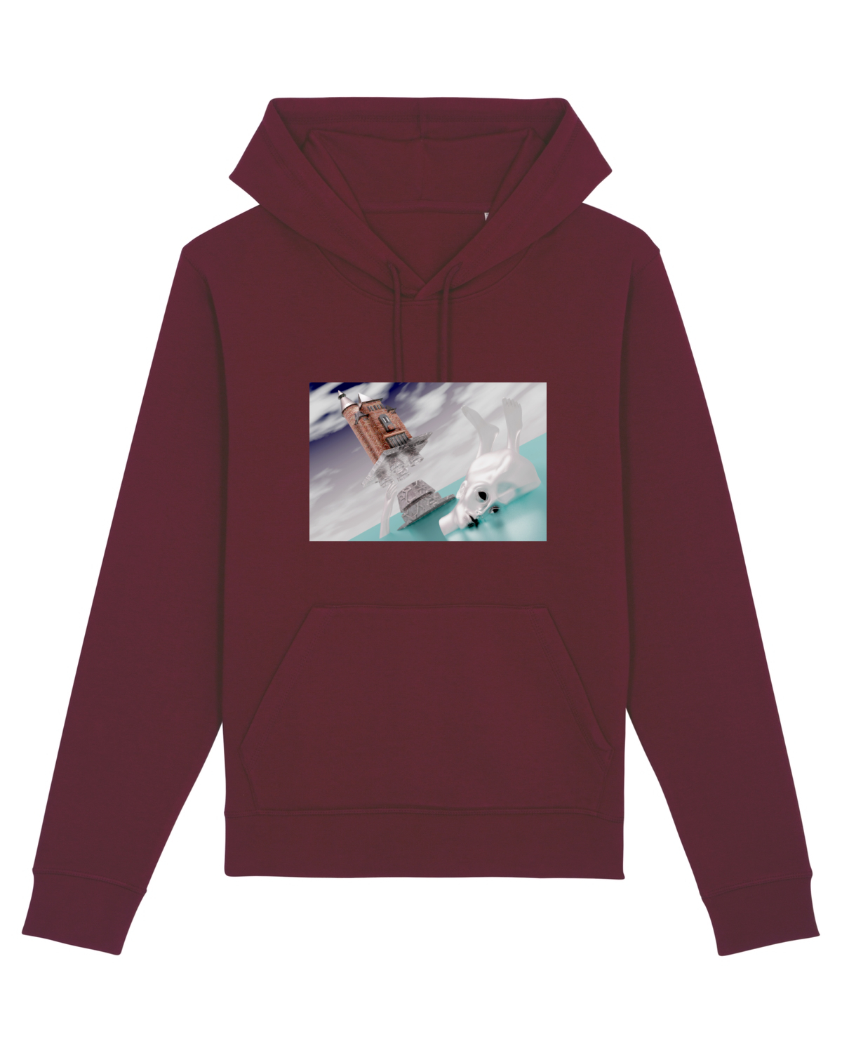 Hanorac Unisex Drummer Burgundy