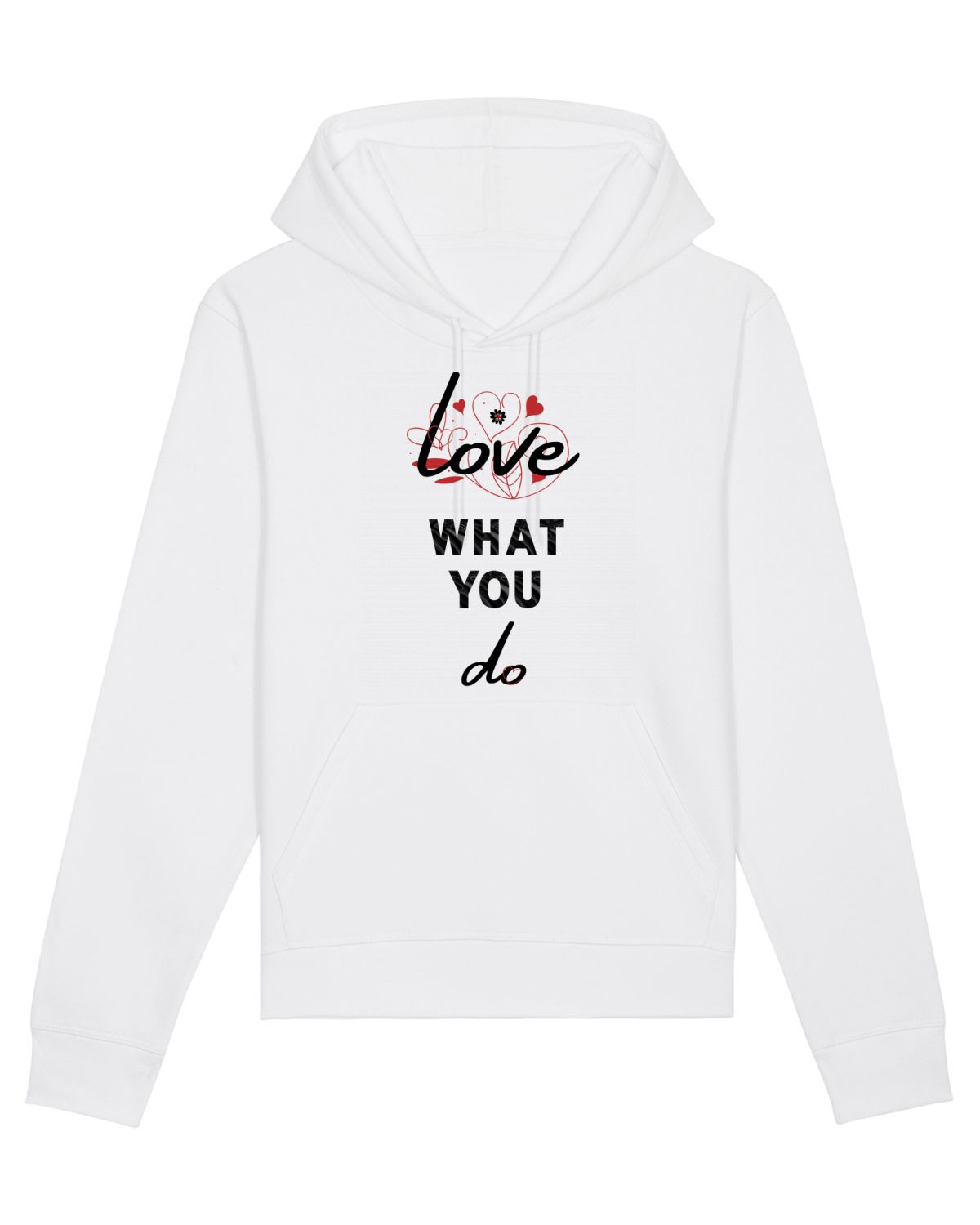 Hanorac Unisex Drummer White