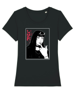 Oni Tricou mânecă scurtă guler larg fitted Damă Expresser