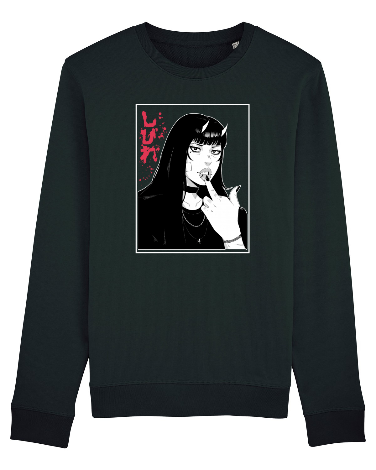 Bluză mânecă lungă Unisex Rise Black