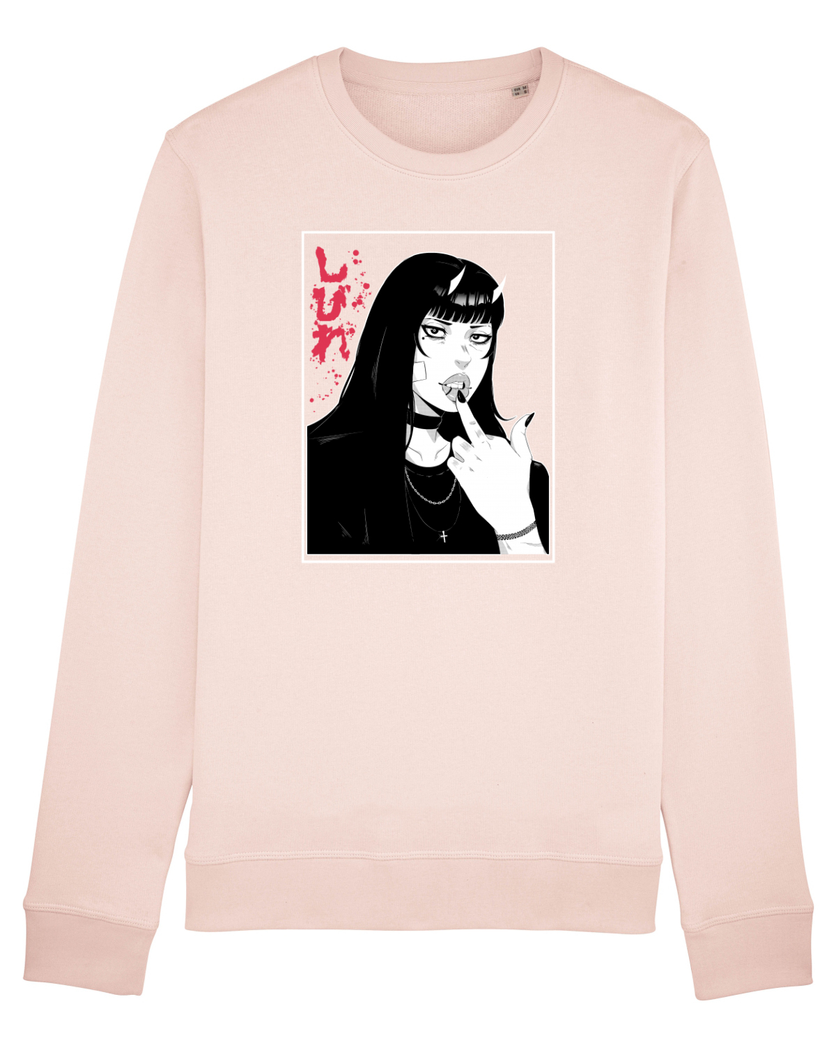 Bluză mânecă lungă Unisex Rise Candy Pink
