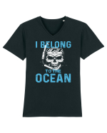I Belong To The Ocean Tricou mânecă scurtă guler V Bărbat Presenter