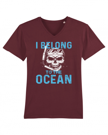 I Belong To The Ocean Burgundy