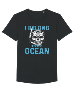 I Belong To The Ocean Tricou mânecă scurtă guler larg Bărbat Skater