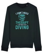 I Don't Need Therapy I Just Need To Go Diving Bluză mânecă lungă Unisex Rise