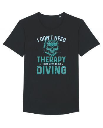 I Don't Need Therapy I Just Need To Go Diving Black