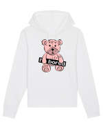 I'm Bored - Pink Teddy Bear Hanorac Unisex Drummer