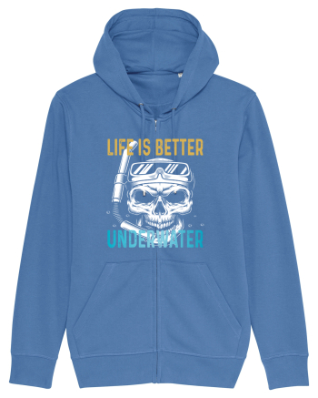 Life Is Better Underwater Bright Blue