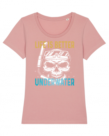Life Is Better Underwater Canyon Pink