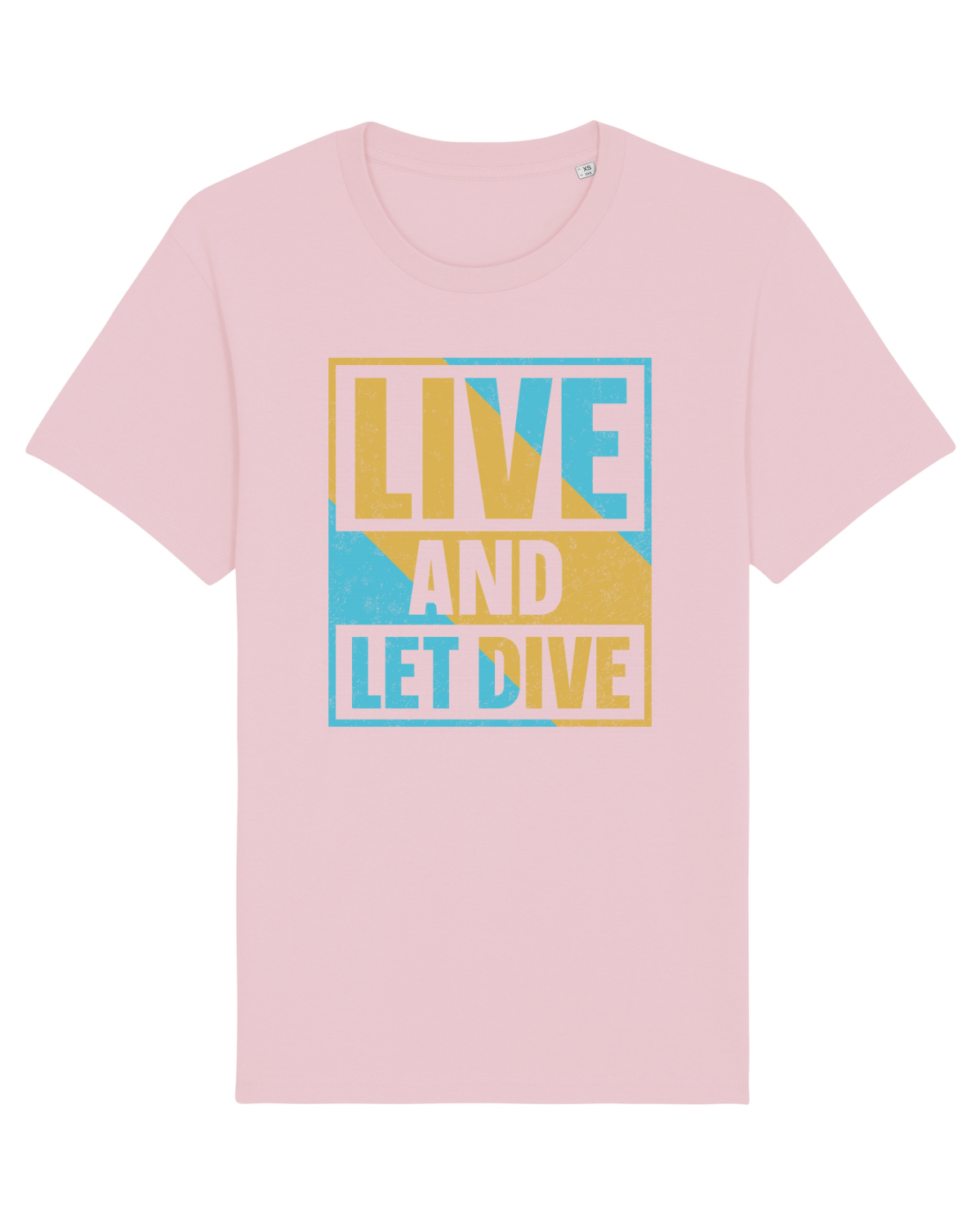 Tricou mânecă scurtă Unisex Rocker Cotton Pink