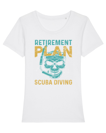 Retirement Plan Scuba Diving White
