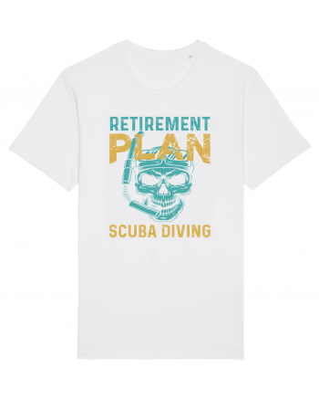 Retirement Plan Scuba Diving White