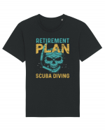 Retirement Plan Scuba Diving Tricou mânecă scurtă Unisex Rocker