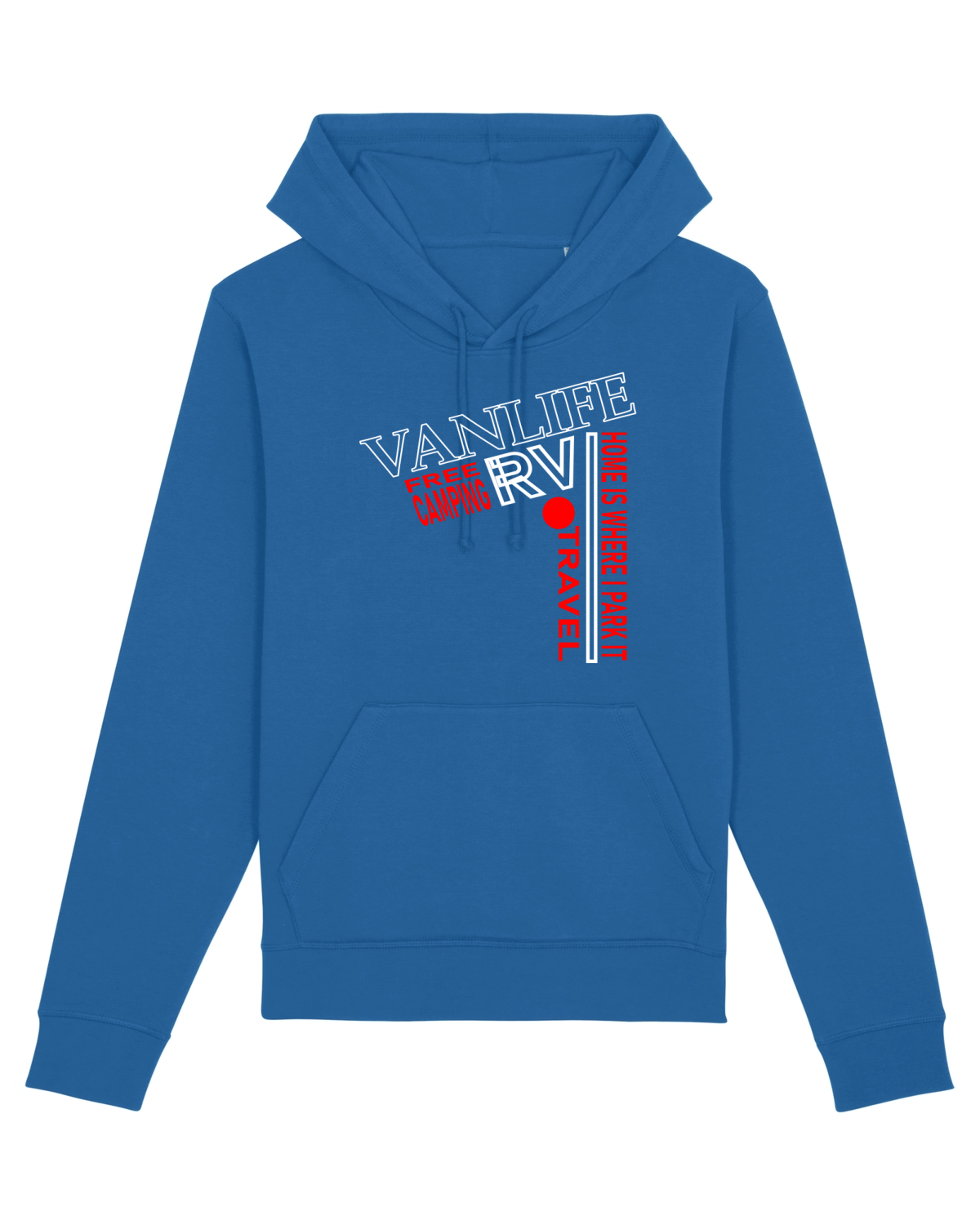 Hanorac Unisex Drummer Royal Blue