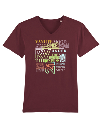 I love Vanlife Burgundy