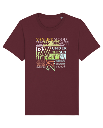 I love Vanlife Burgundy