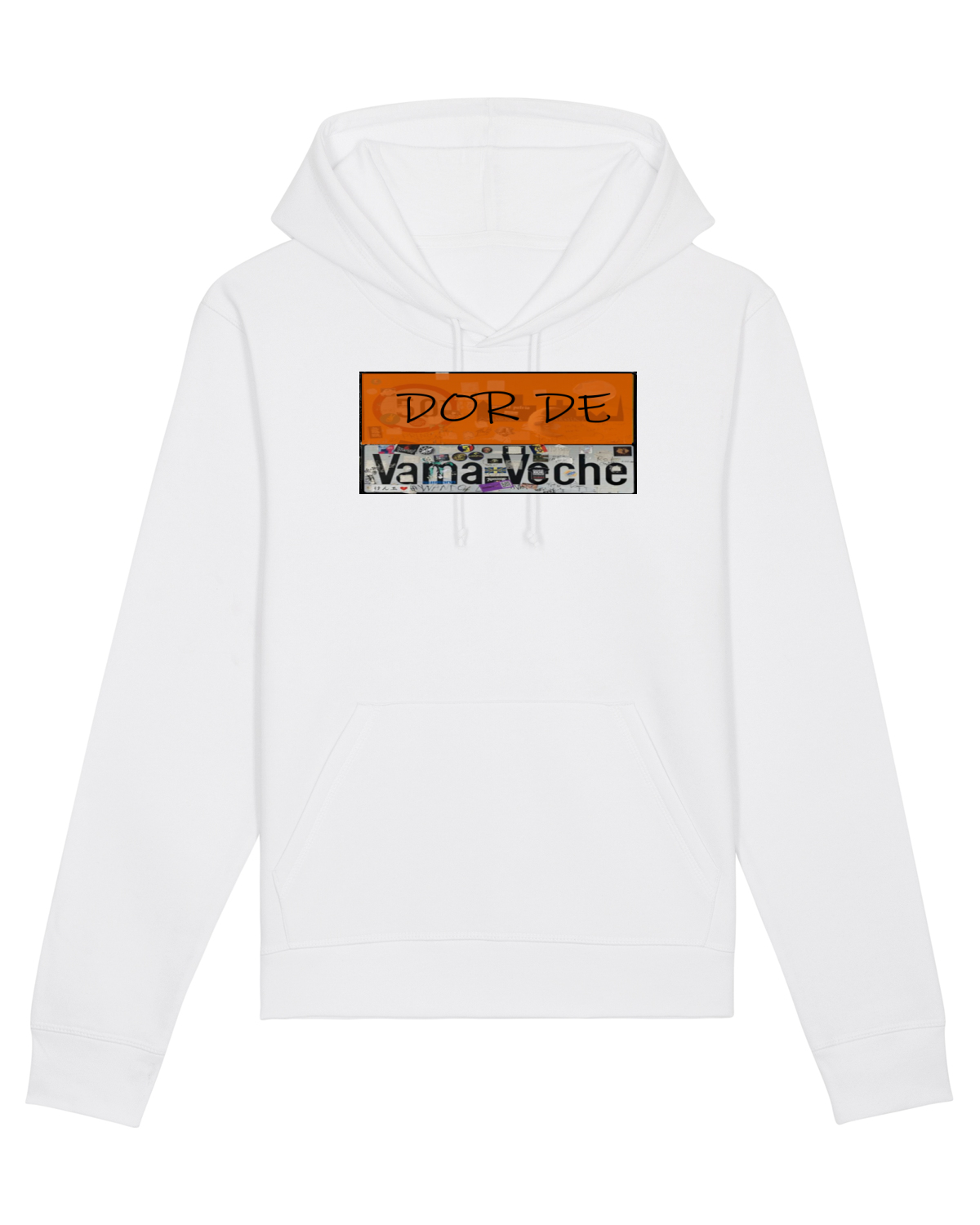Hanorac Unisex Drummer White
