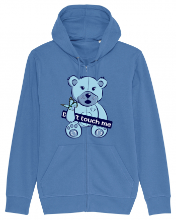 Don't Touch Me - Blue Teddy Bear Bright Blue