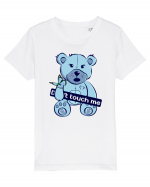 Don't Touch Me - Blue Teddy Bear Tricou mânecă scurtă  Copii Mini Creator