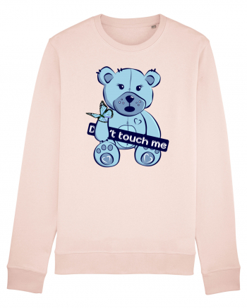 Don't Touch Me - Blue Teddy Bear Candy Pink