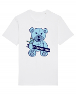 Don't Touch Me - Blue Teddy Bear Tricou mânecă scurtă Unisex Rocker
