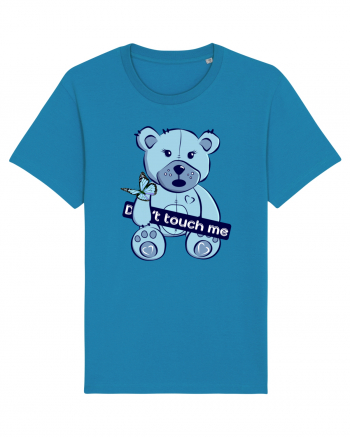 Don't Touch Me - Blue Teddy Bear Azur