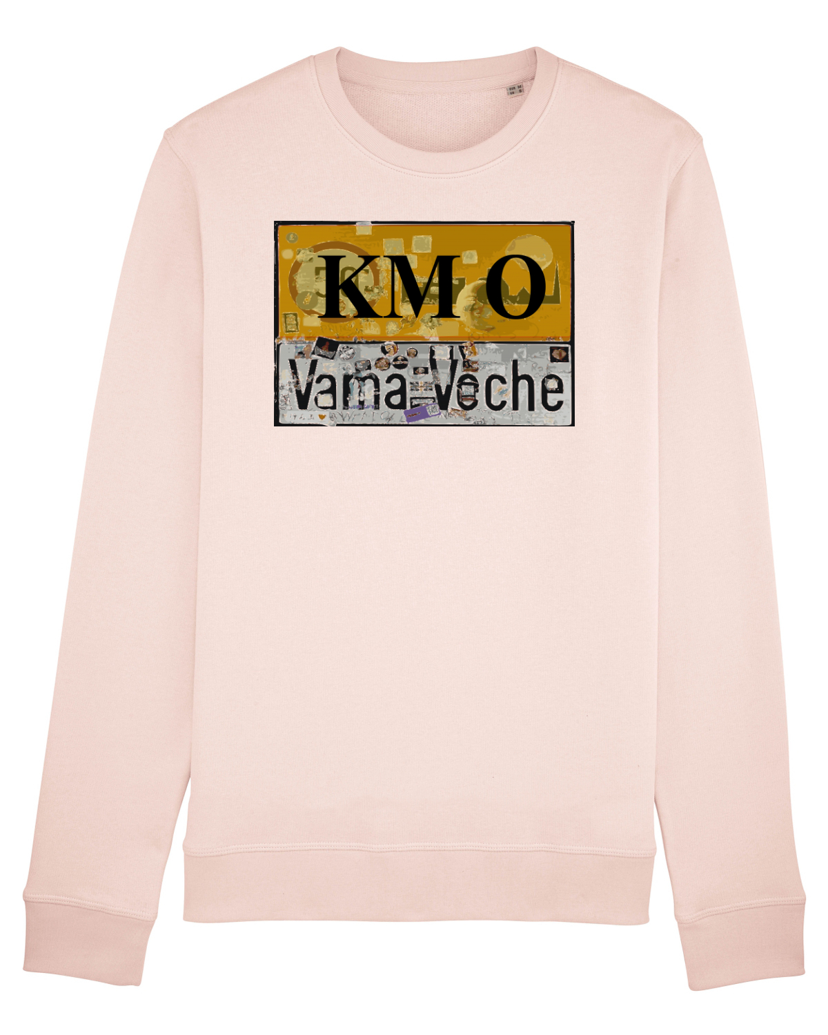 Bluză mânecă lungă Unisex Rise Candy Pink