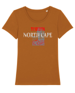 Norway Tricou mânecă scurtă guler larg fitted Damă Expresser
