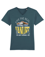 Vanlife Tricou mânecă scurtă guler V Bărbat Presenter
