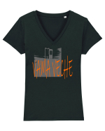 Vama Veche Tricou mânecă scurtă guler V Damă Evoker