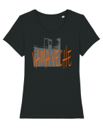 Vama Veche Tricou mânecă scurtă guler larg fitted Damă Expresser