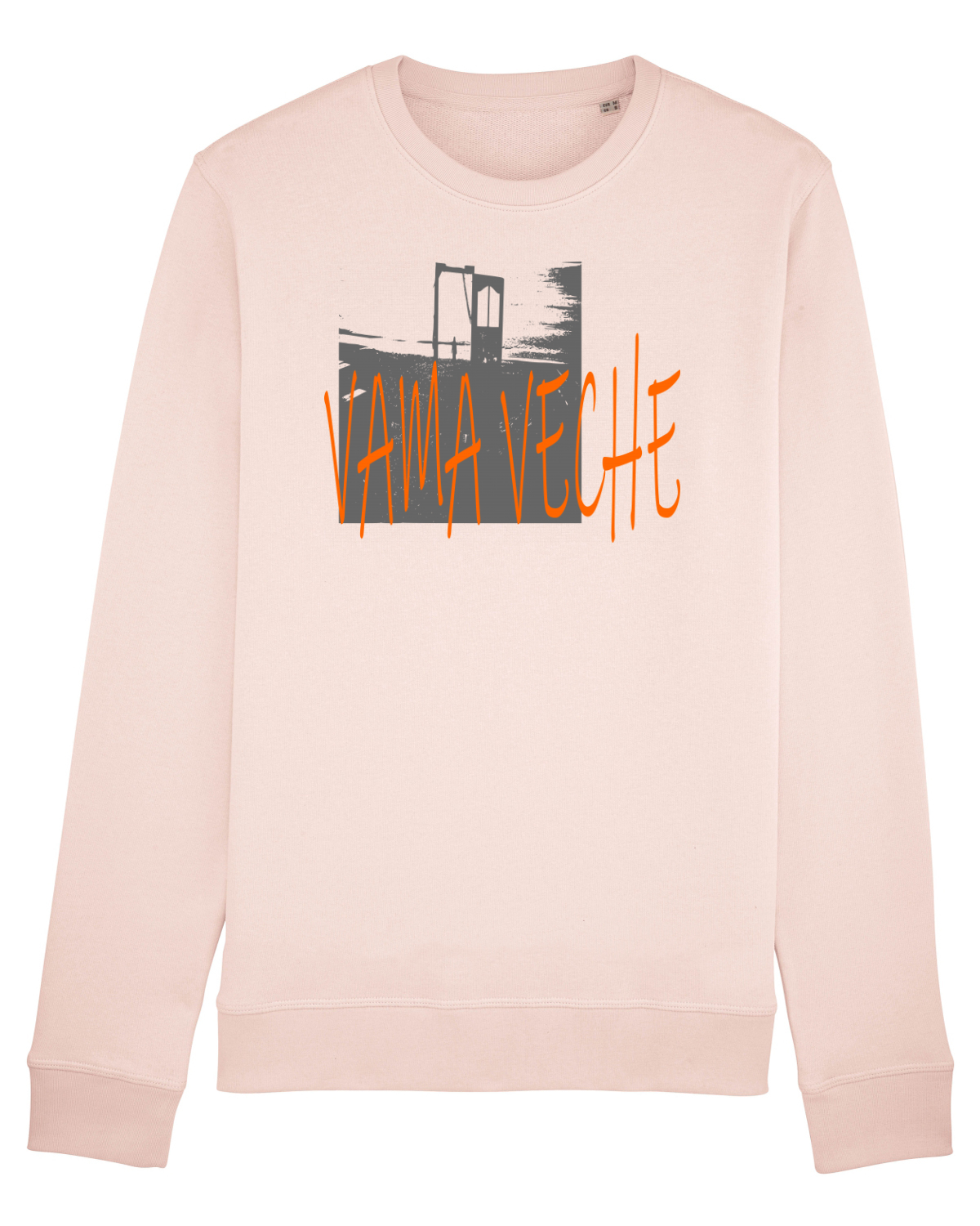 Bluză mânecă lungă Unisex Rise Candy Pink