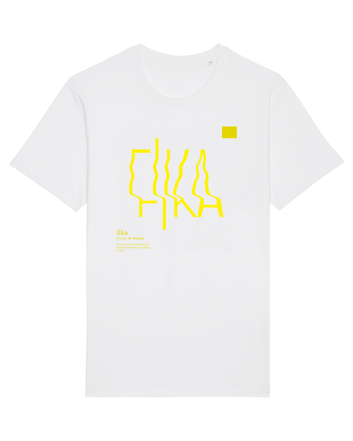 Tricou mânecă scurtă Unisex Rocker White