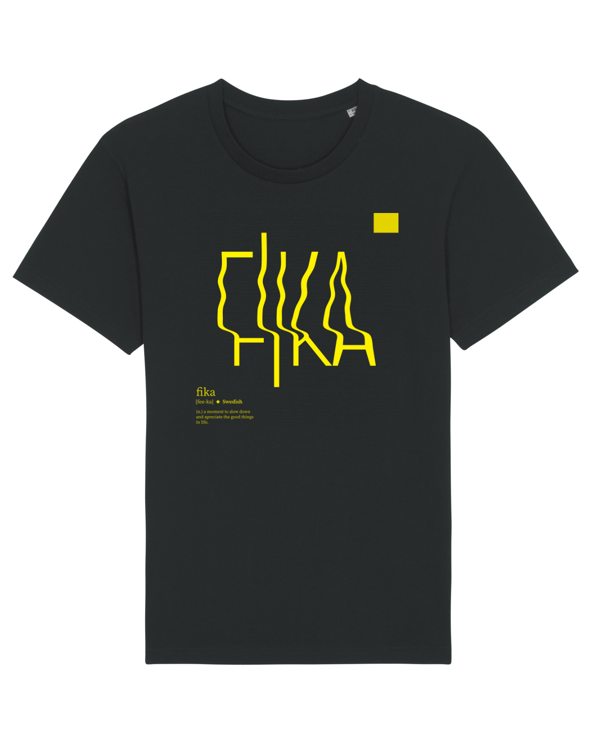Tricou mânecă scurtă Unisex Rocker Black