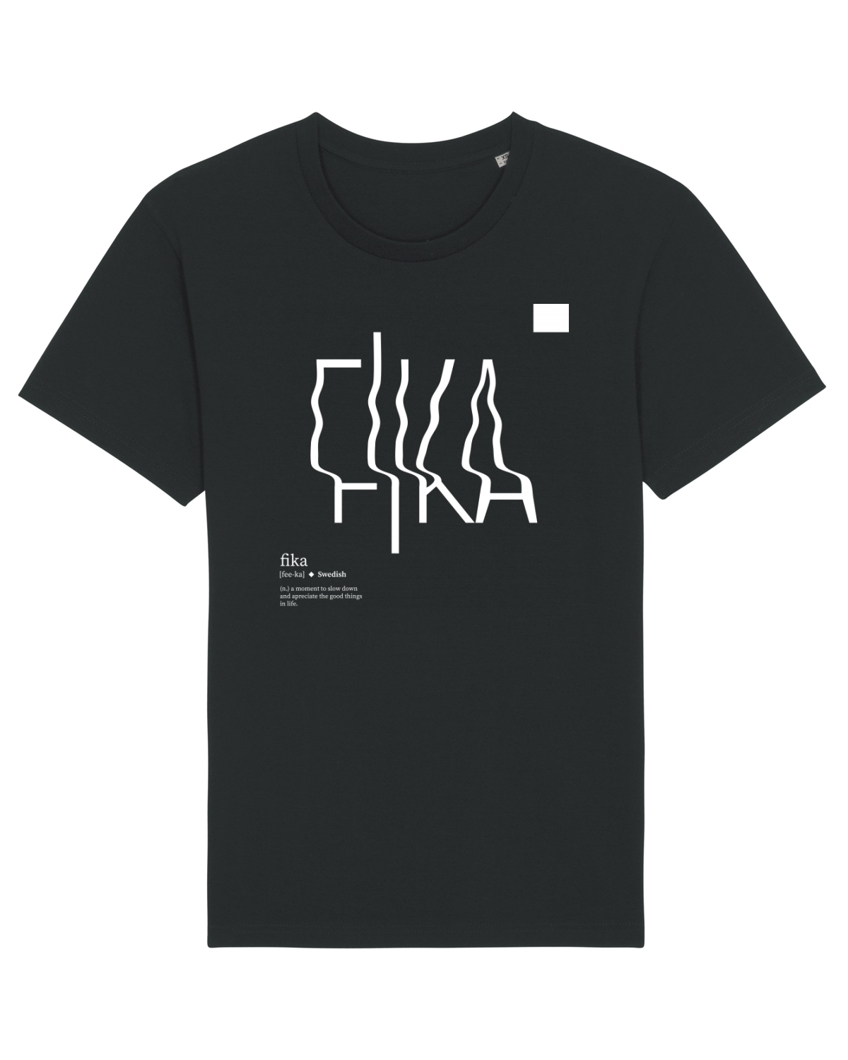 Tricou mânecă scurtă Unisex Rocker Black