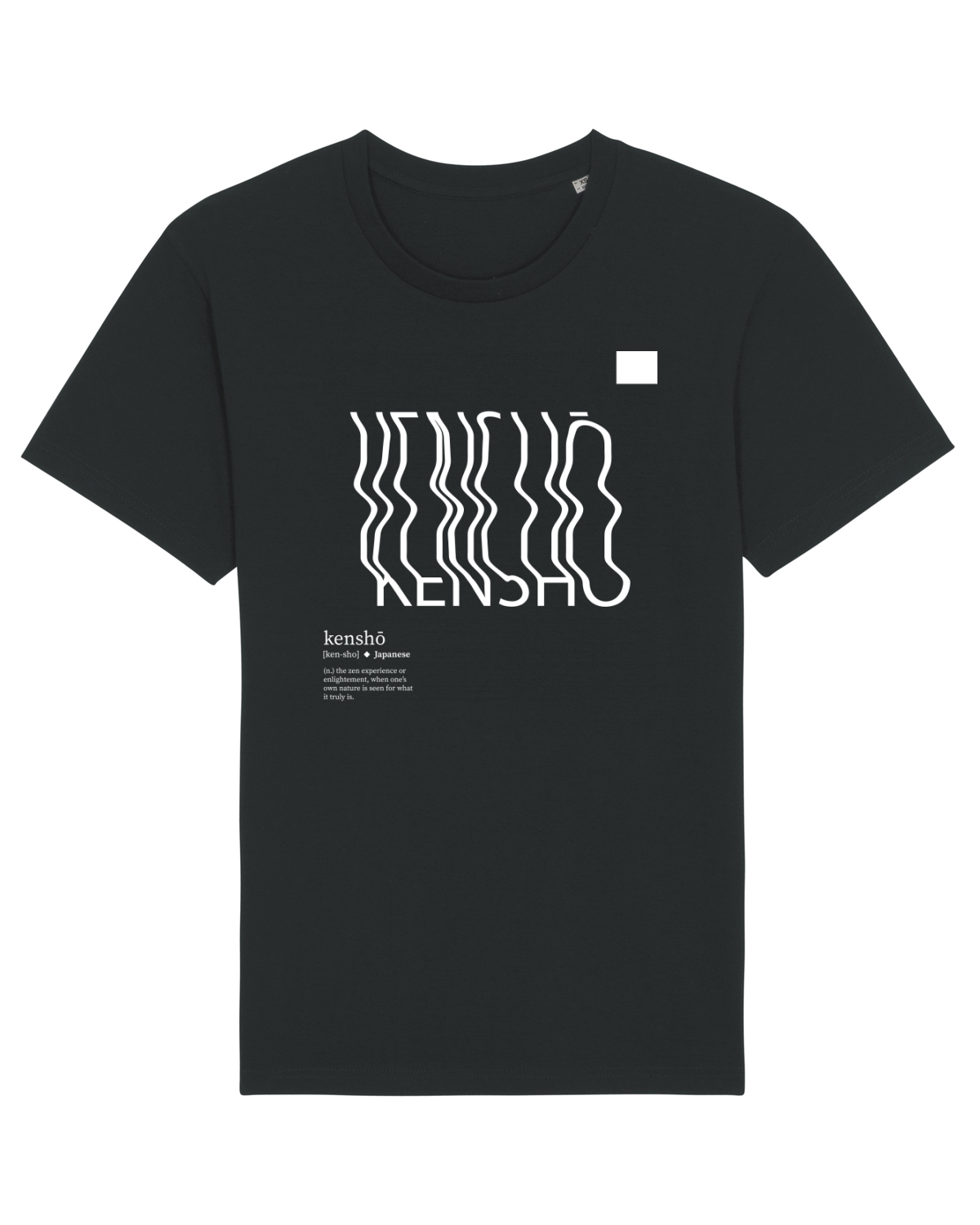 Tricou mânecă scurtă Unisex Rocker Black