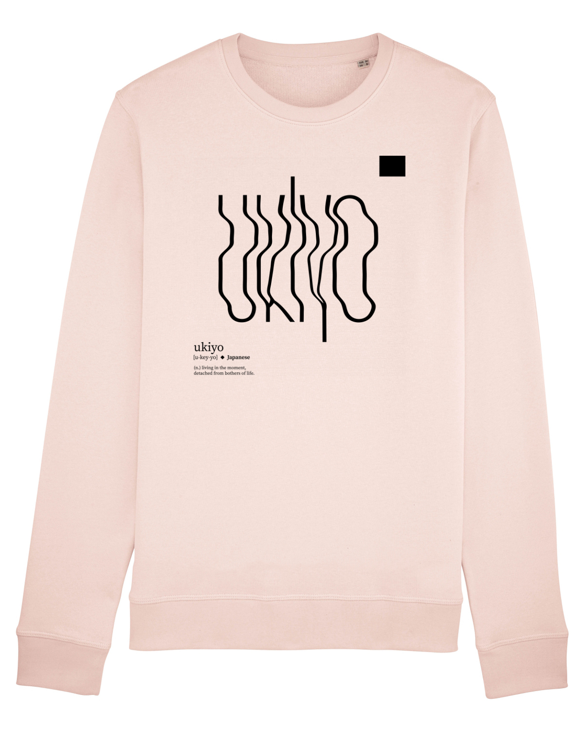 Bluză mânecă lungă Unisex Rise Candy Pink