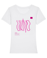 UKIYO -  living the moment Tricou mânecă scurtă guler larg fitted Damă Expresser