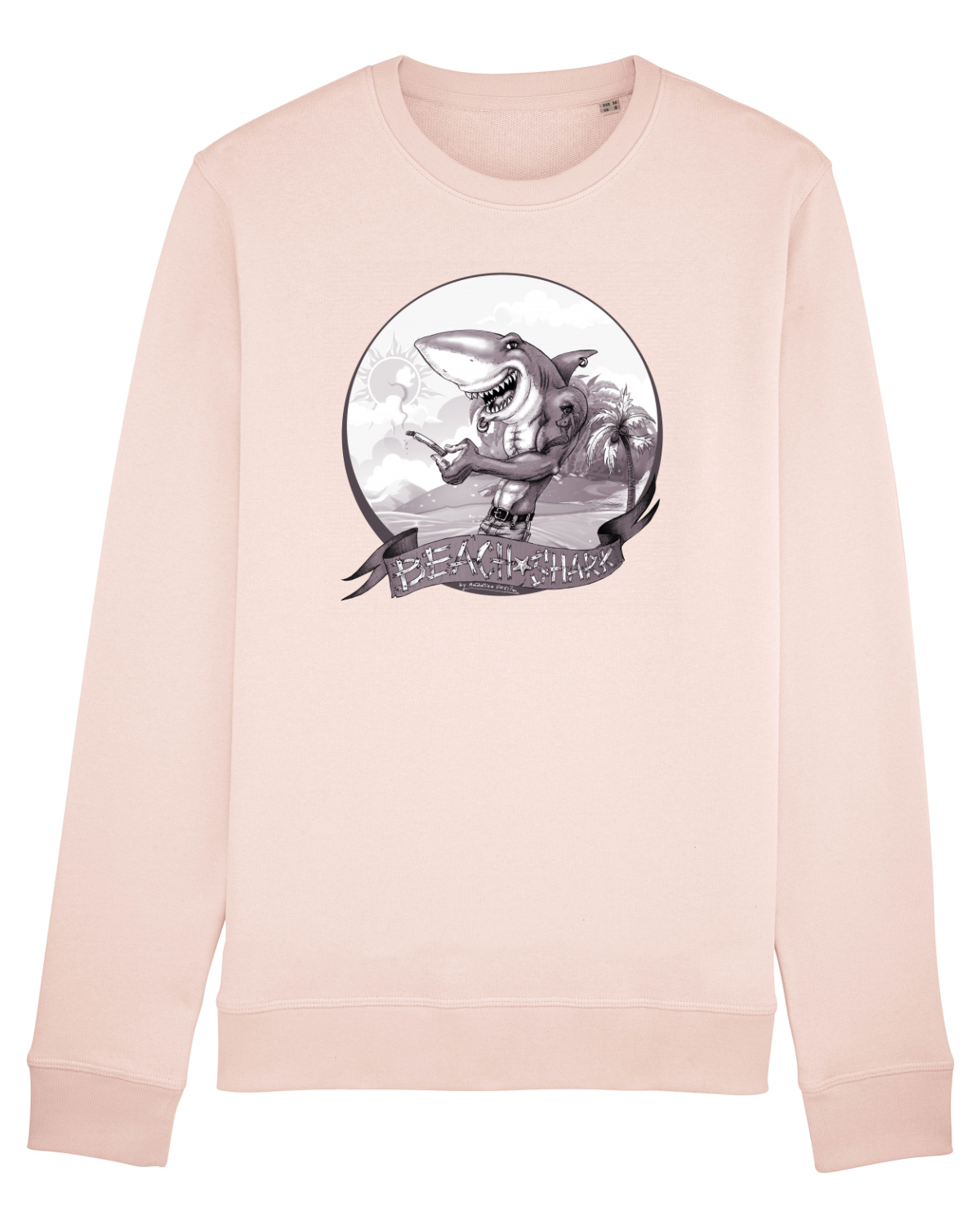 Bluză mânecă lungă Unisex Rise Candy Pink