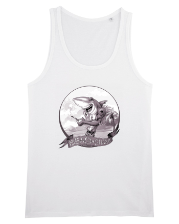 BEACH SHARK Monocrom 1 White