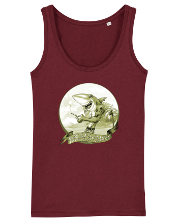 BEACH SHARK Monocrom 2 Burgundy