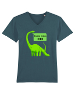 Fu*k you, Noe Tricou mânecă scurtă guler V Bărbat Presenter