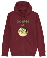 Power of nature Hanorac cu fermoar Unisex Connector